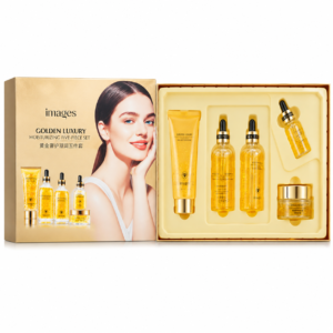 Images Golden Luxury Moisturizing Five-Piece Skincare Set